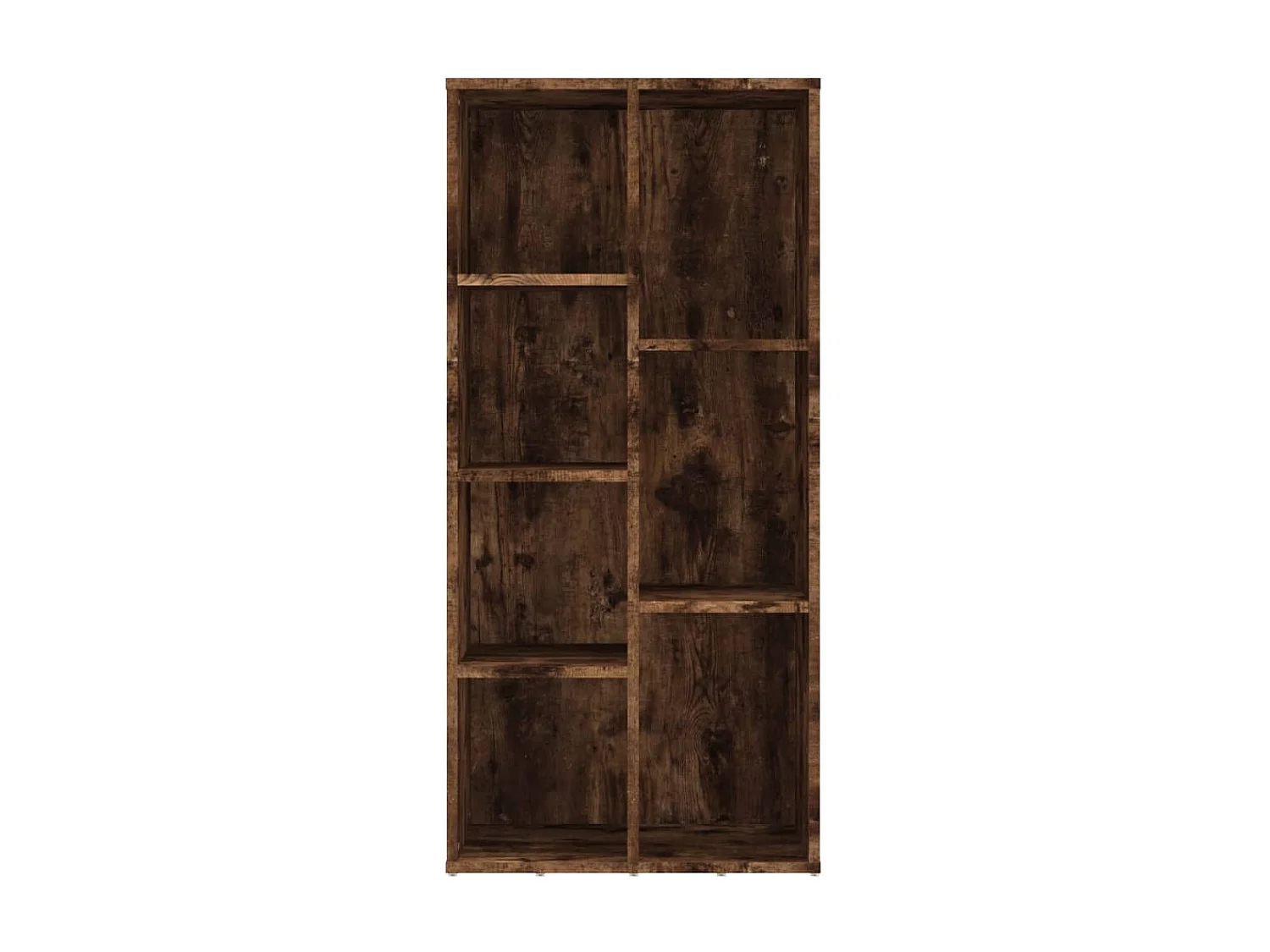 Armoire à livres Chêne fumé 50x25x106 cm