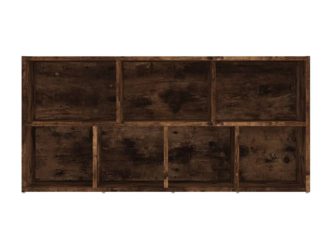 Armoire à livres Chêne fumé 50x25x106 cm