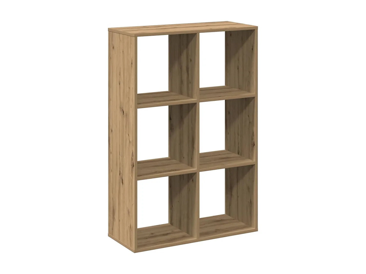 Étagère séparatrice de pièce chêne artisanal 69,5x29x103,5 cm