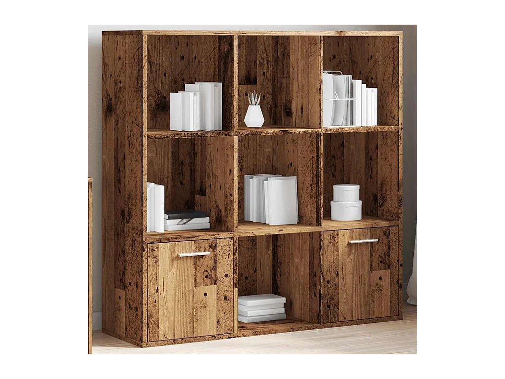 Meuble vieux bois 98x29x97,5 cm bois d'ingénierie