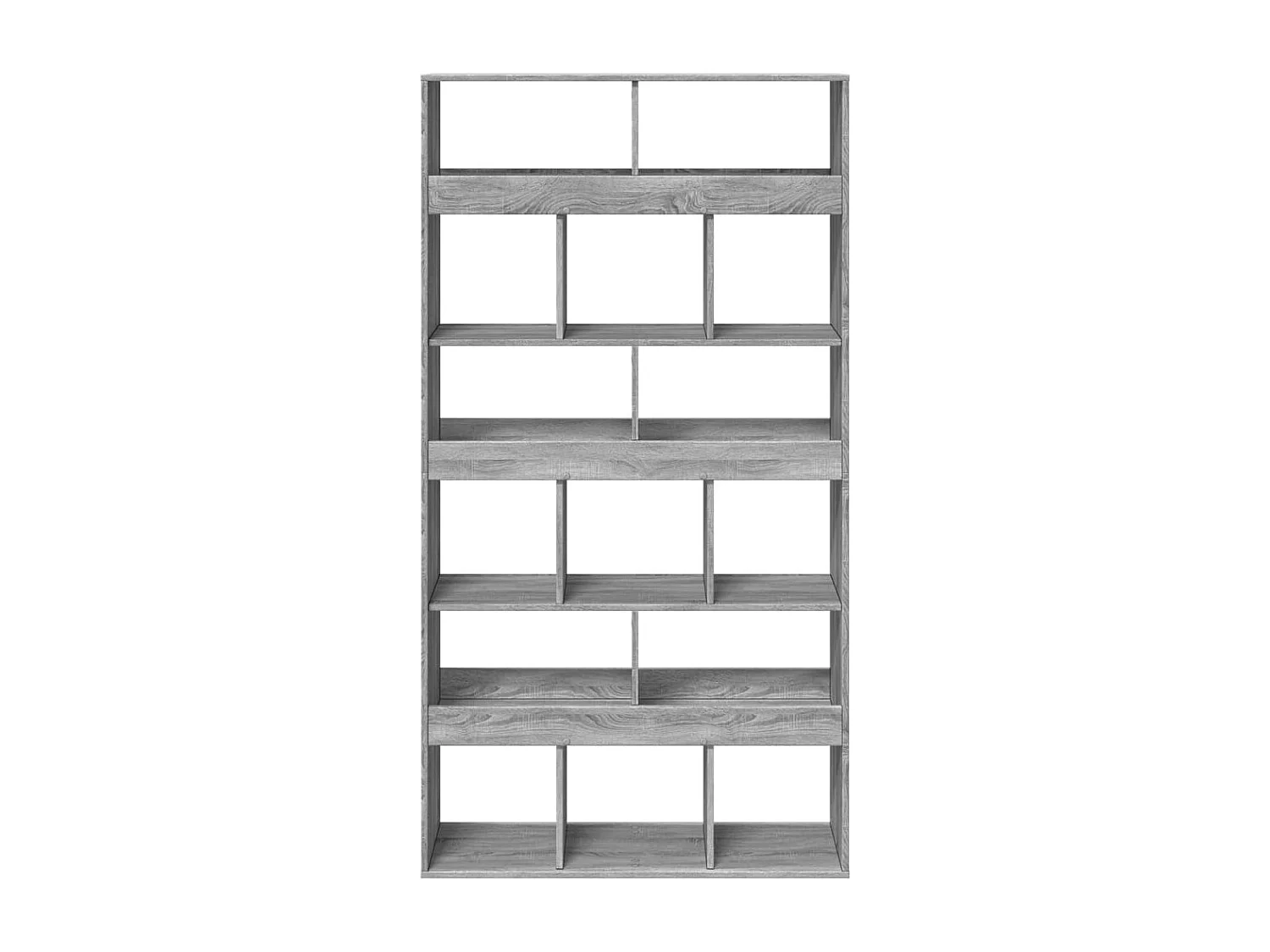 Parete divisoria in legno ingegnerizzato grigio Sonoma