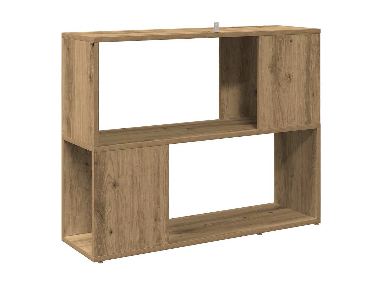 Bibliothèque/Séparateur de pièce chêne artisanal 80x24x63 cm