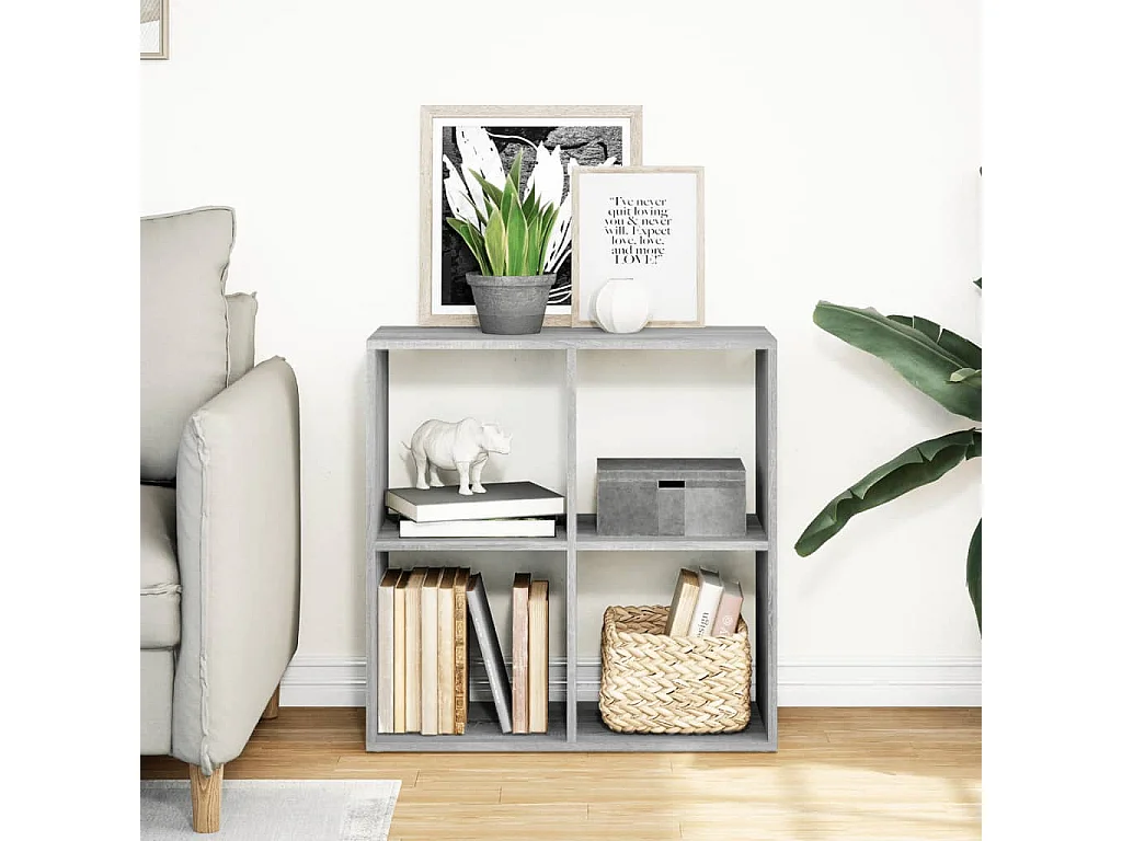 Mensola divisoria Sonoma Grey 69,5x29x69,5 cm