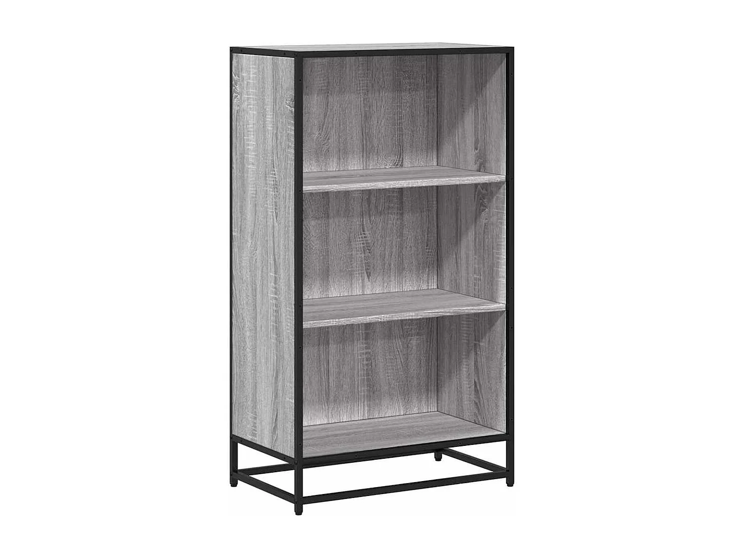 Bibliothèque sonoma gris 60x35x107,5 cm bois d'ingénierie