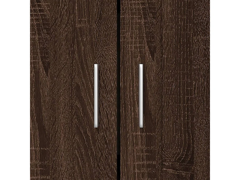 Libreria in rovere marrone 82,5x30,5x115 cm in legno ingegnerizzato