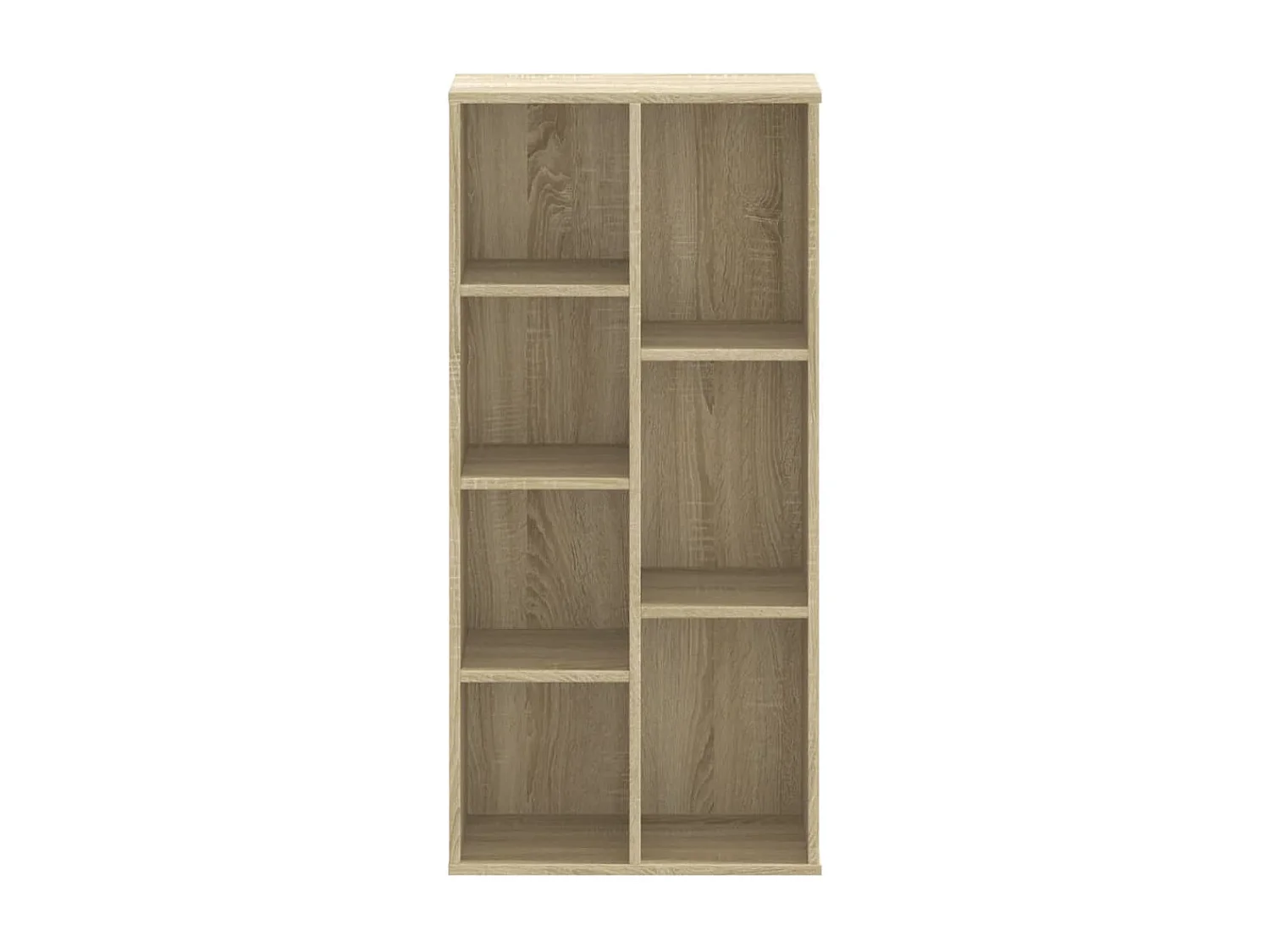Librería de roble Sonoma 50x25x105 cm madera de ingeniería