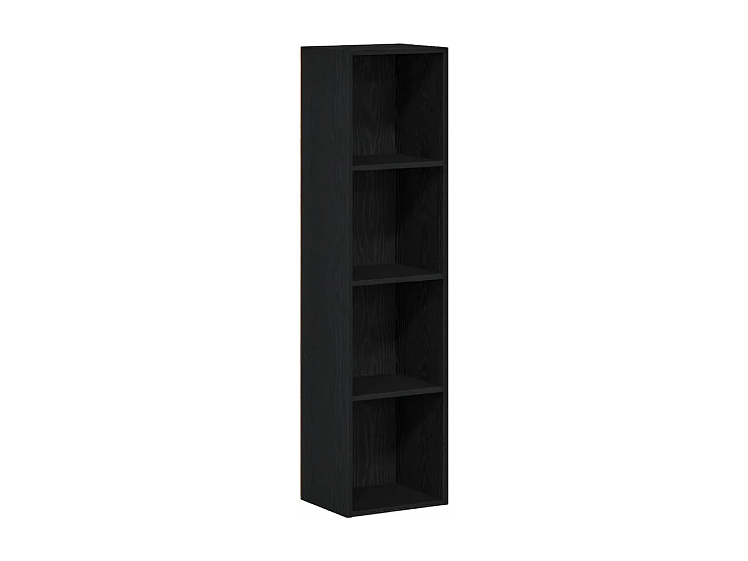 Librería de roble negro 36x30x143 cm Madera de ingeniería