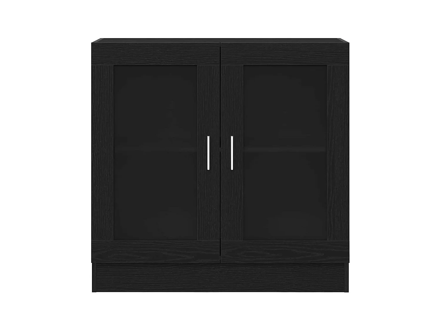 Bibliothèque Chêne Noir 82,5x30,5x80 cm en bois d'ingénierie
