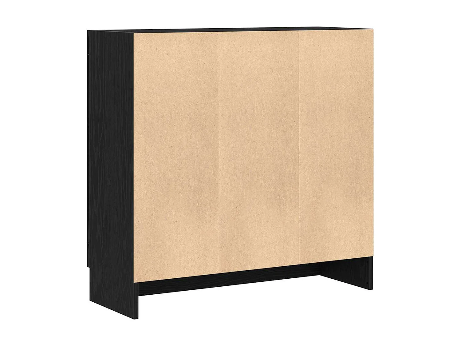 Bibliothèque Chêne Noir 82,5x30,5x80 cm en bois d'ingénierie