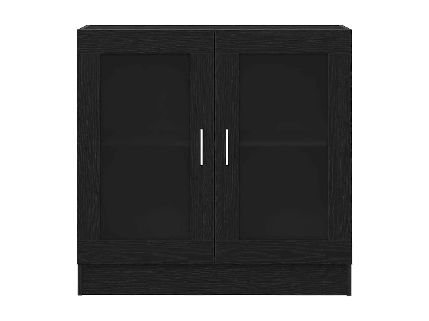 Bibliothèque Chêne Noir 82,5x30,5x80 cm en bois d'ingénierie