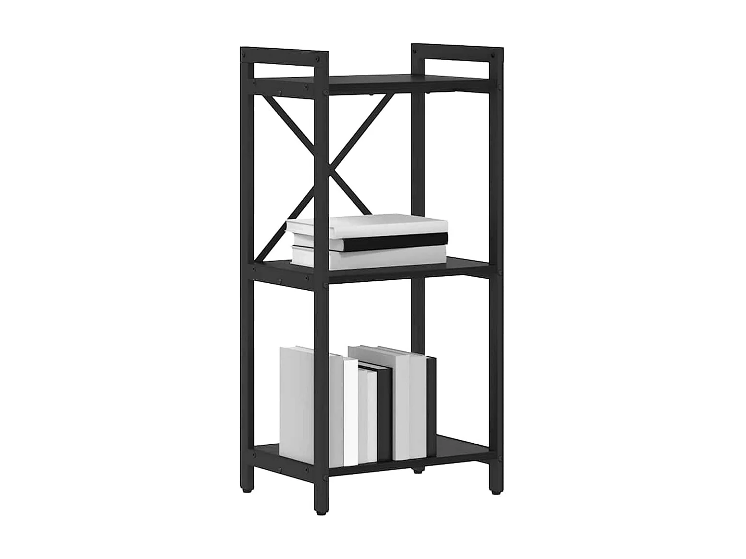 Bibliothèque Chêne noir 40 x 30 x 83 cm Bois d'ingénierie