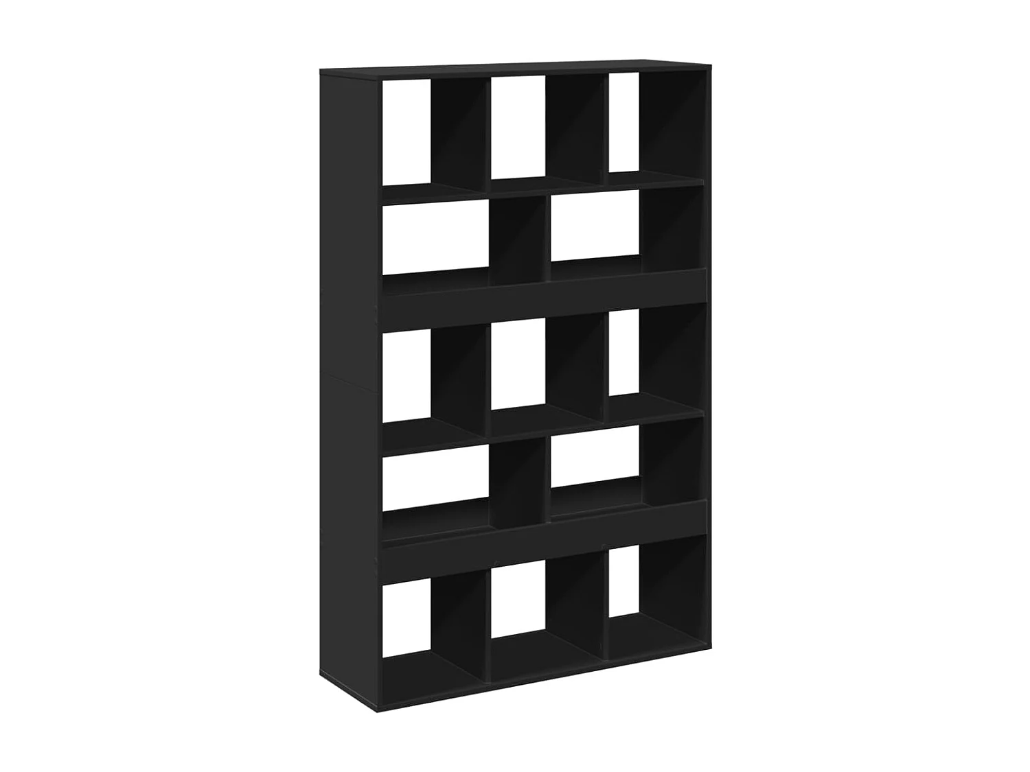 Libreria bianca 100x33x156,5 cm in legno ingegnerizzato