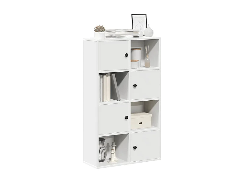 Witte boekenkast 60x24x101,5 cm bewerkt hout