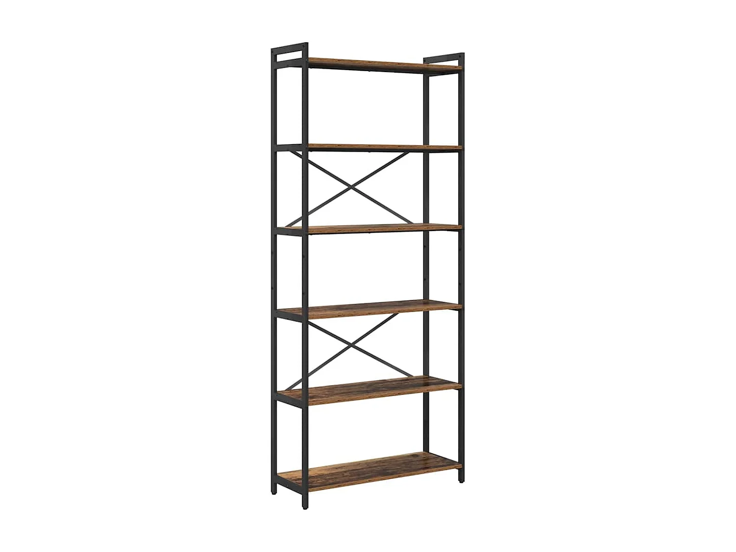 Bibliothèque Bois ancien 80 x 30 x 188 cm Bois d'ingénierie