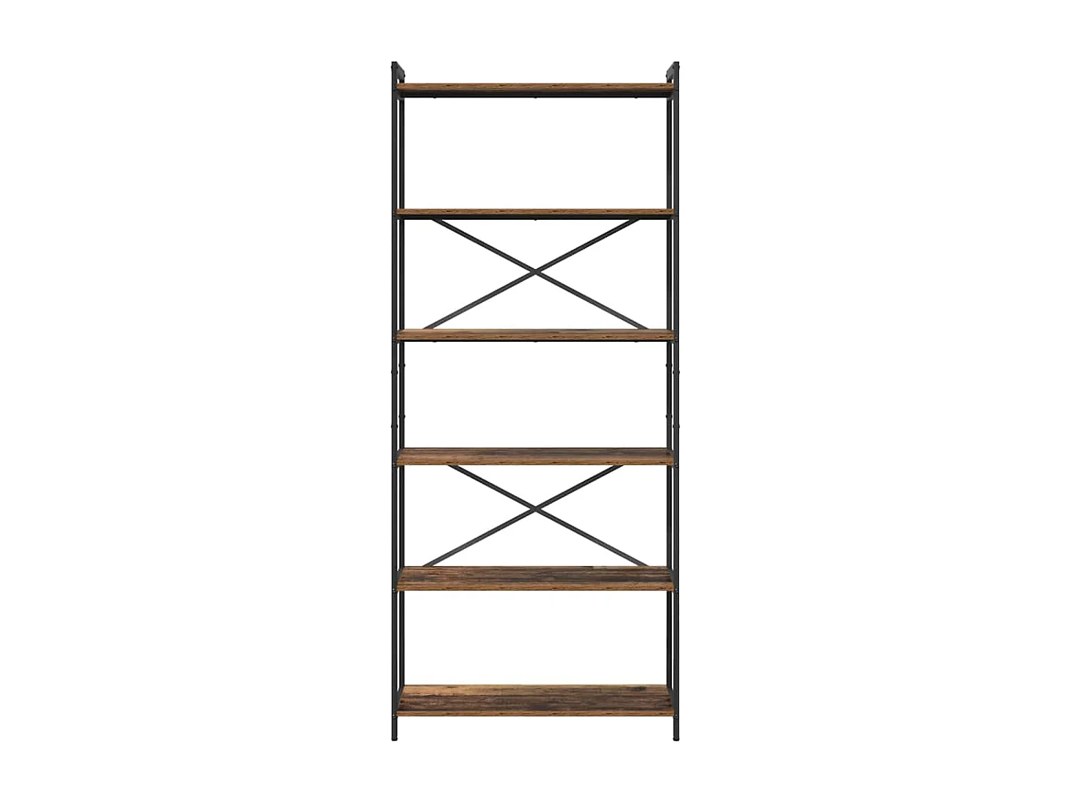 Bibliothèque Bois ancien 80 x 30 x 188 cm Bois d'ingénierie