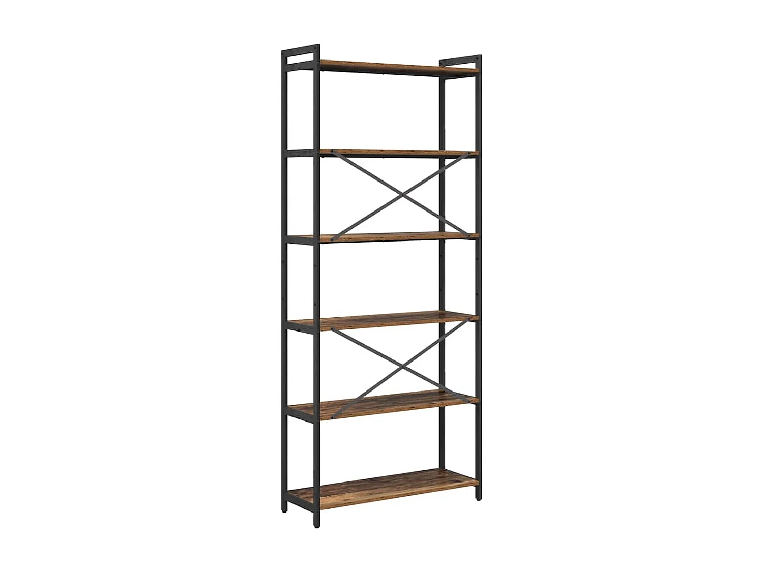 Bibliothèque Bois ancien 80 x 30 x 188 cm Bois d'ingénierie