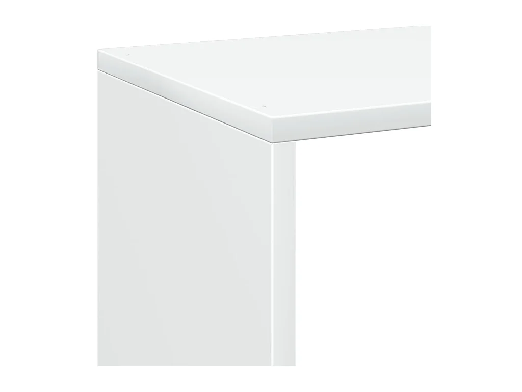 Witte kamerverdelerplank 69,5x29x137,5 cm