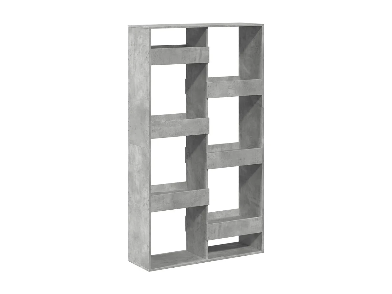 Parete divisoria in cemento grigio 100x33x175cm in legno ingegnerizzato