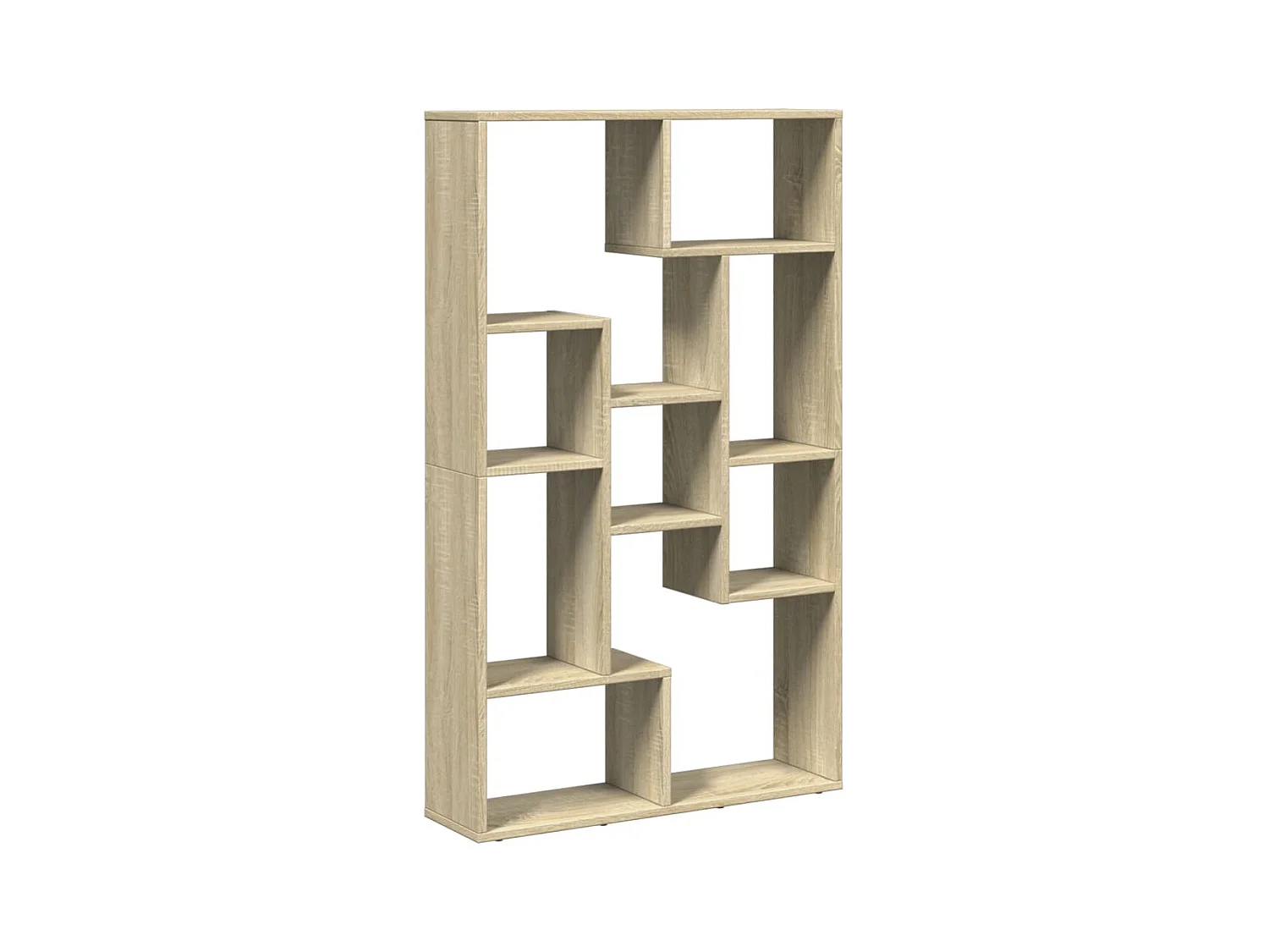 Bibliothèque chêne sonoma 72x20x120 cm bois d'ingénierie