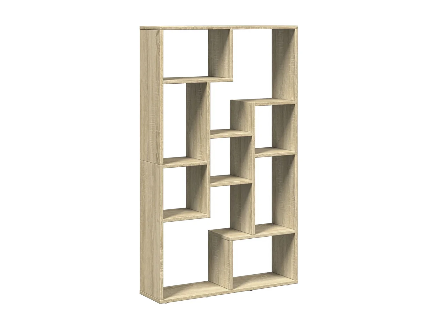 Bibliothèque chêne sonoma 72x20x120 cm bois d'ingénierie