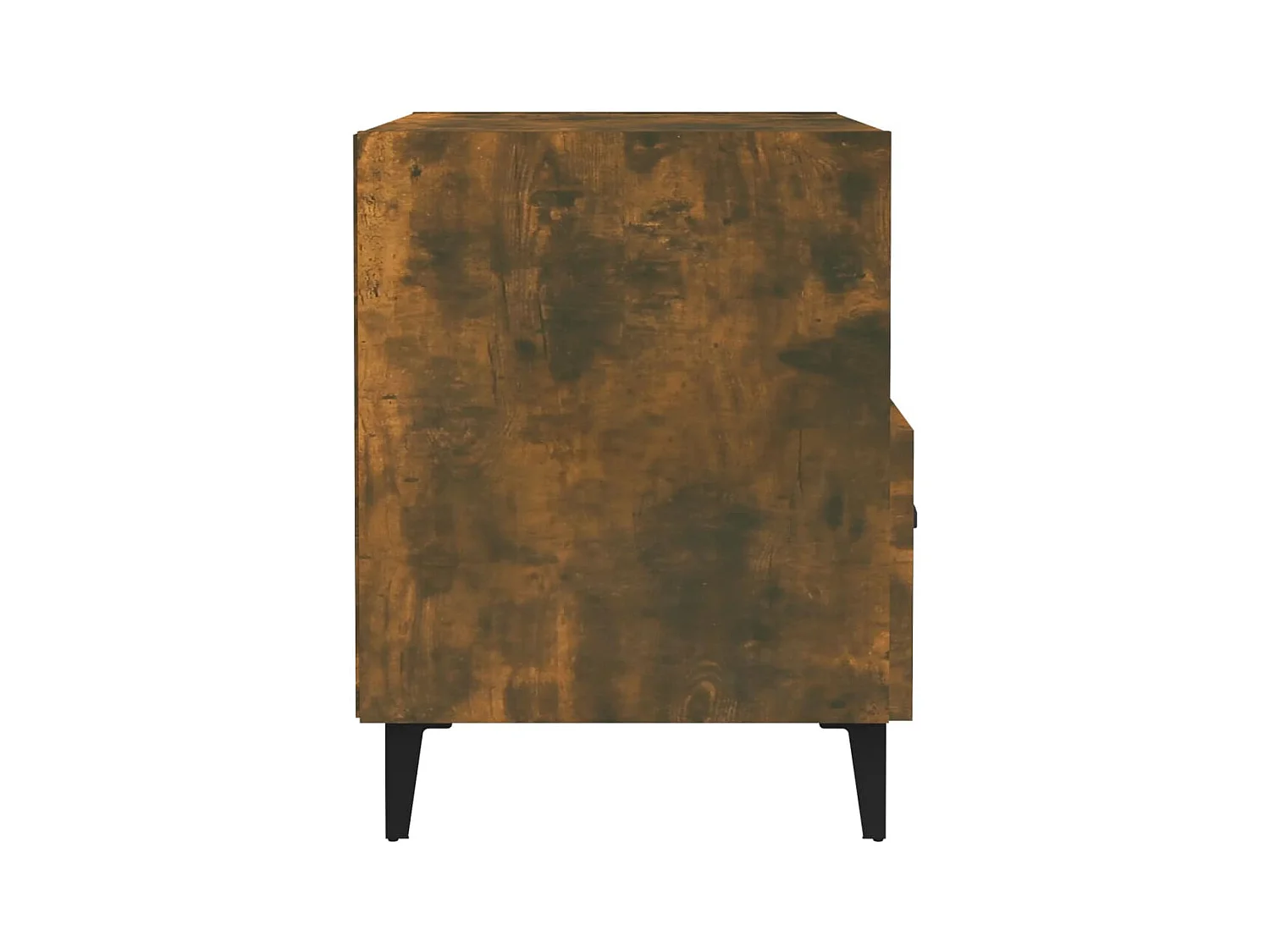 Tables de chevet 2 pcs Chêne fumé Bois d'ingénierie