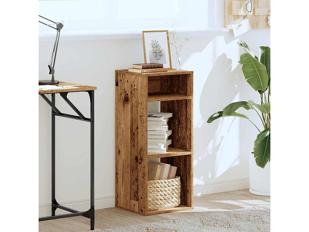 Altes Holz Bücherregal 34x31x80 cm Holzwerkstoff