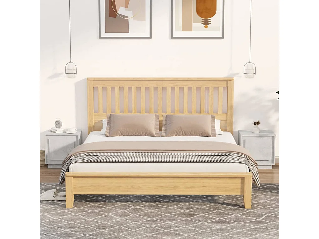 Comodini 2 pezzi grigio cemento 44x35x45 cm in legno ingegnerizzato