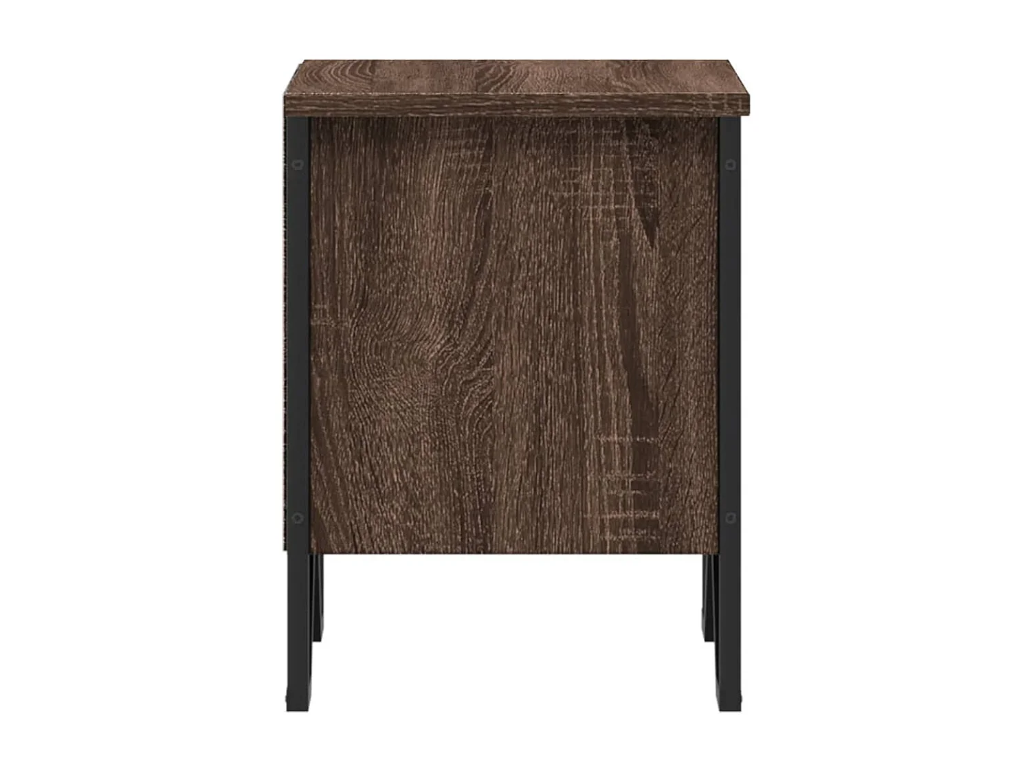 Tables de chevet 2pcs chêne marron 40x30x40cm bois d'ingénierie