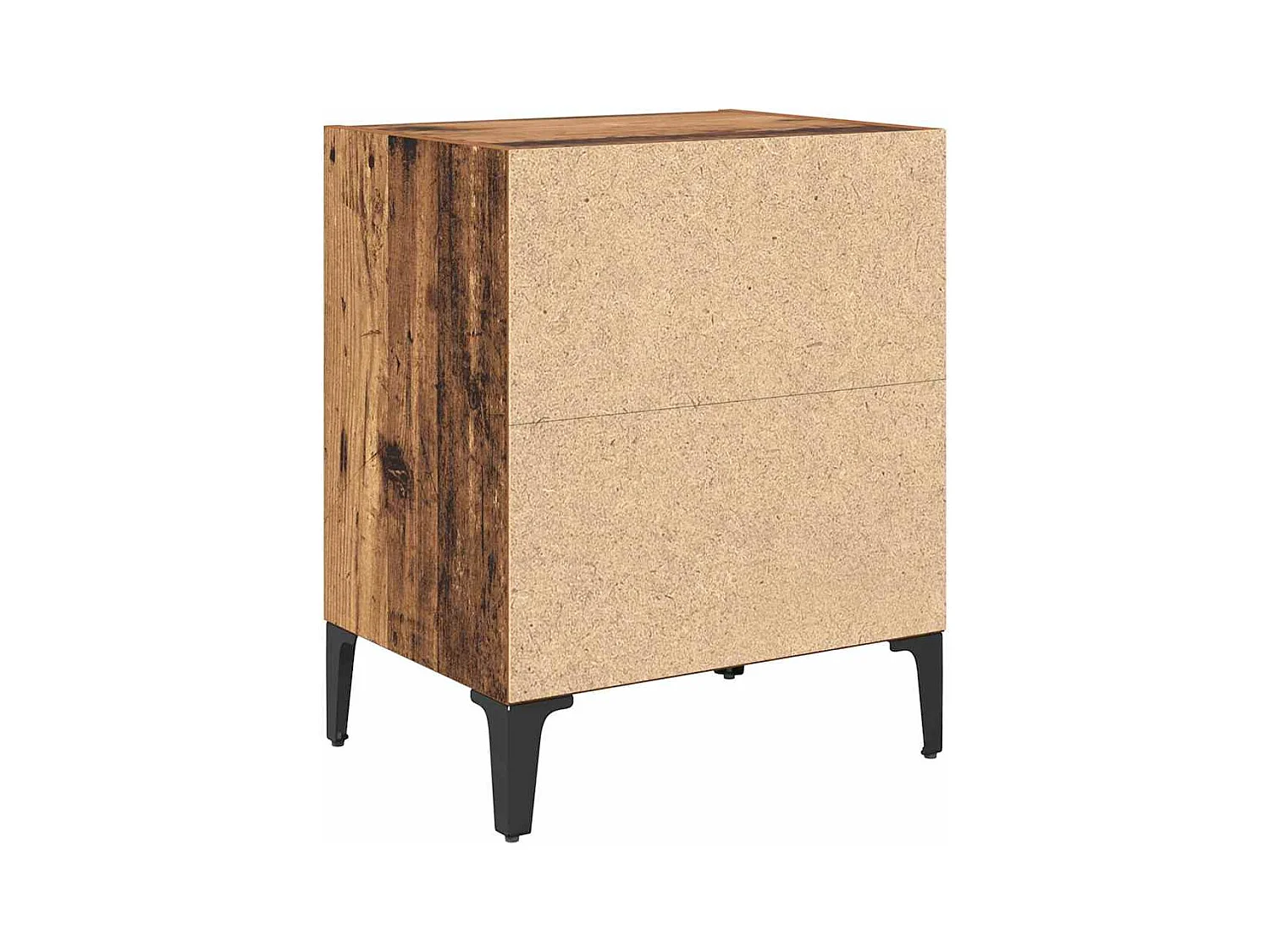 cabinet de chevet Bois Vieilli 40x30x50 cm Bois d'ingénierie