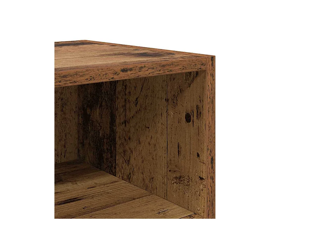 cabinet de chevet Bois Vieilli 40x30x50 cm Bois d'ingénierie