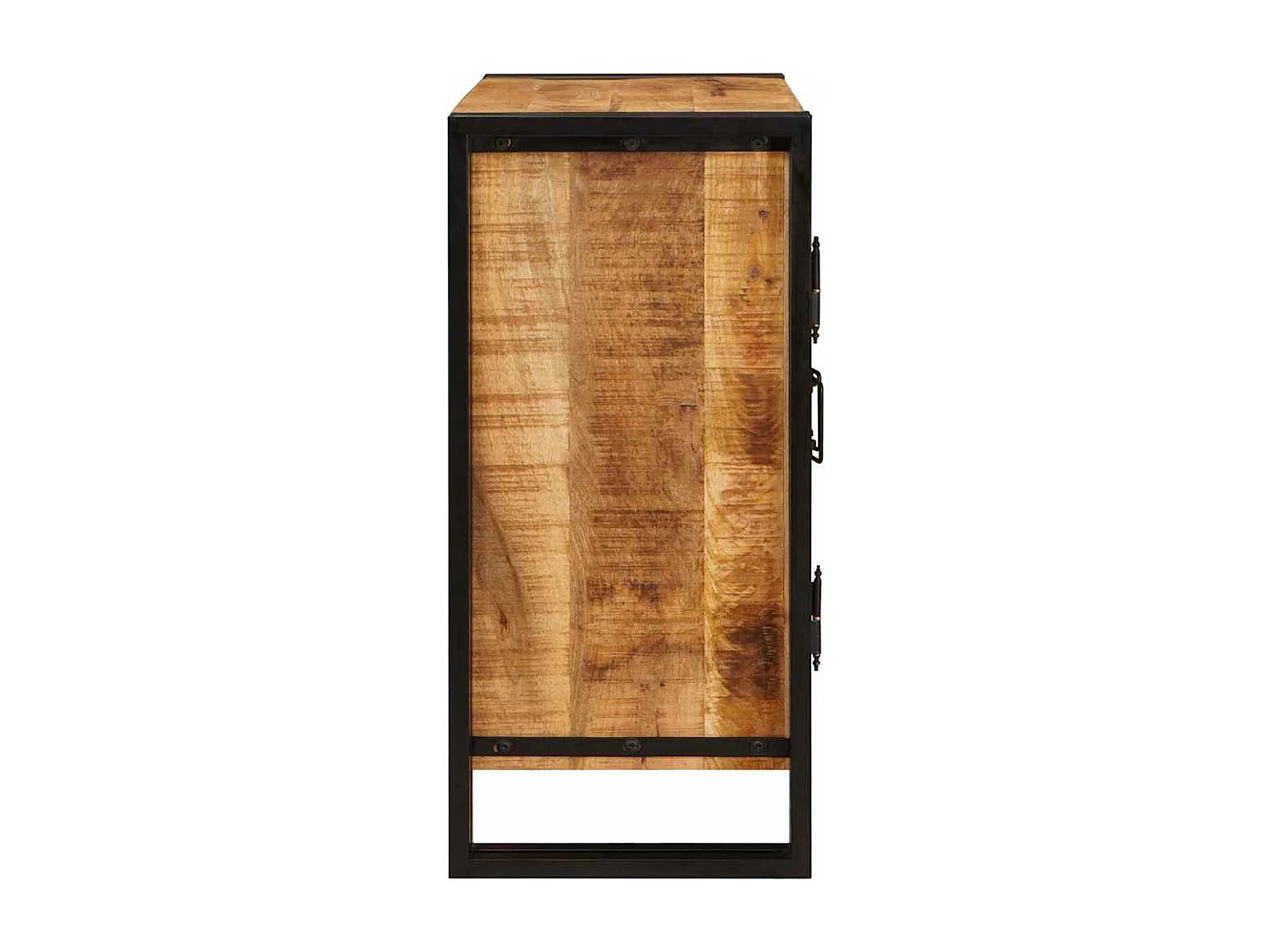 Cabinet de chevet Marron Bois de mangue brut massif