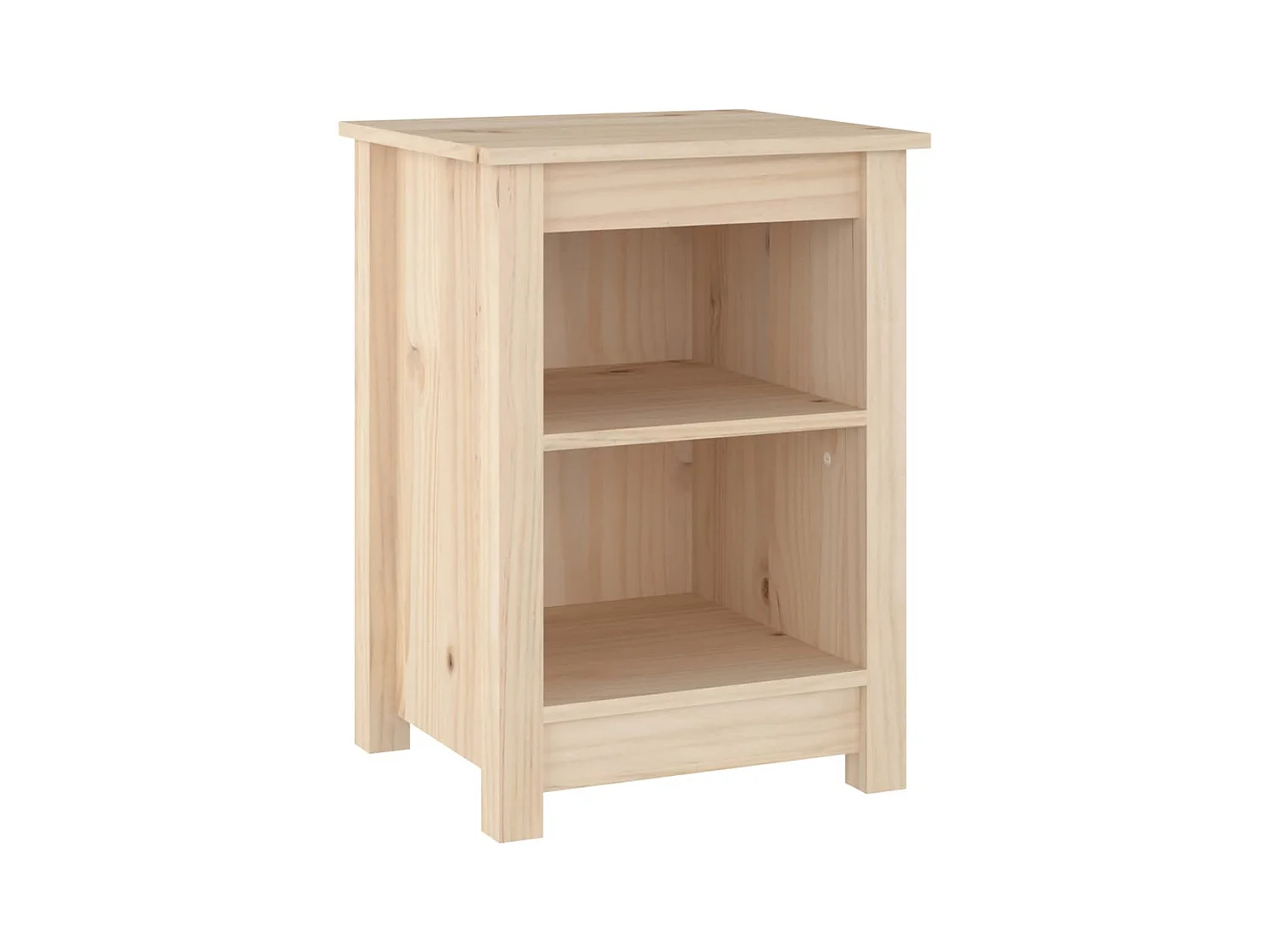 Tables de chevet 2 pcs 40x35x55 cm Bois de pin solide