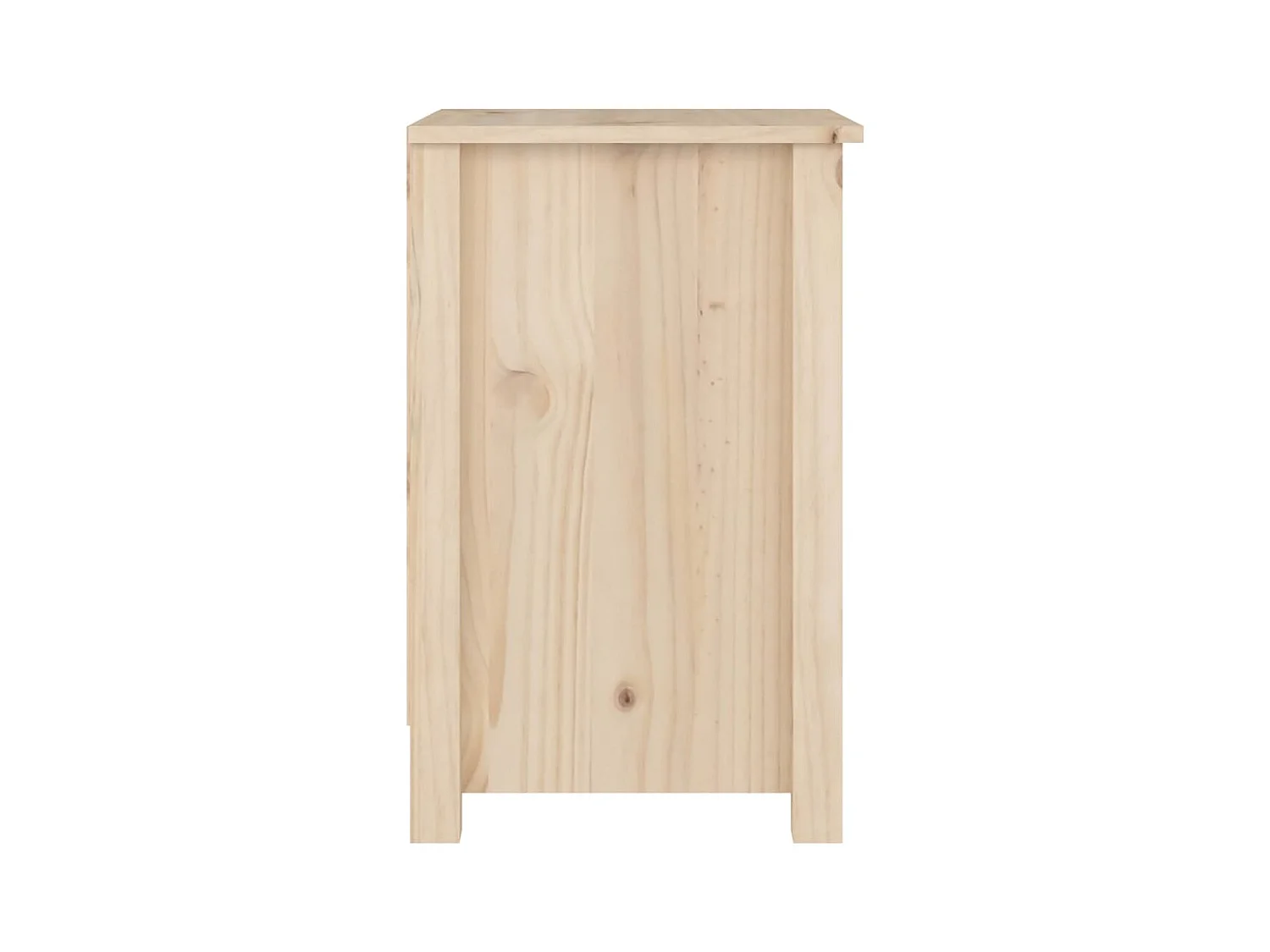 Tables de chevet 2 pcs 40x35x55 cm Bois de pin solide