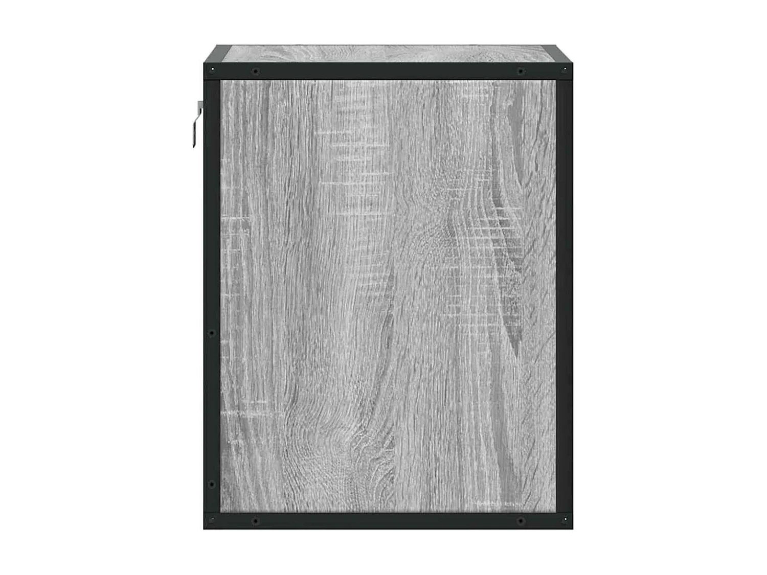 Mesitas de noche de pared 2 piezas gris sonoma 40x31x39,5 cm