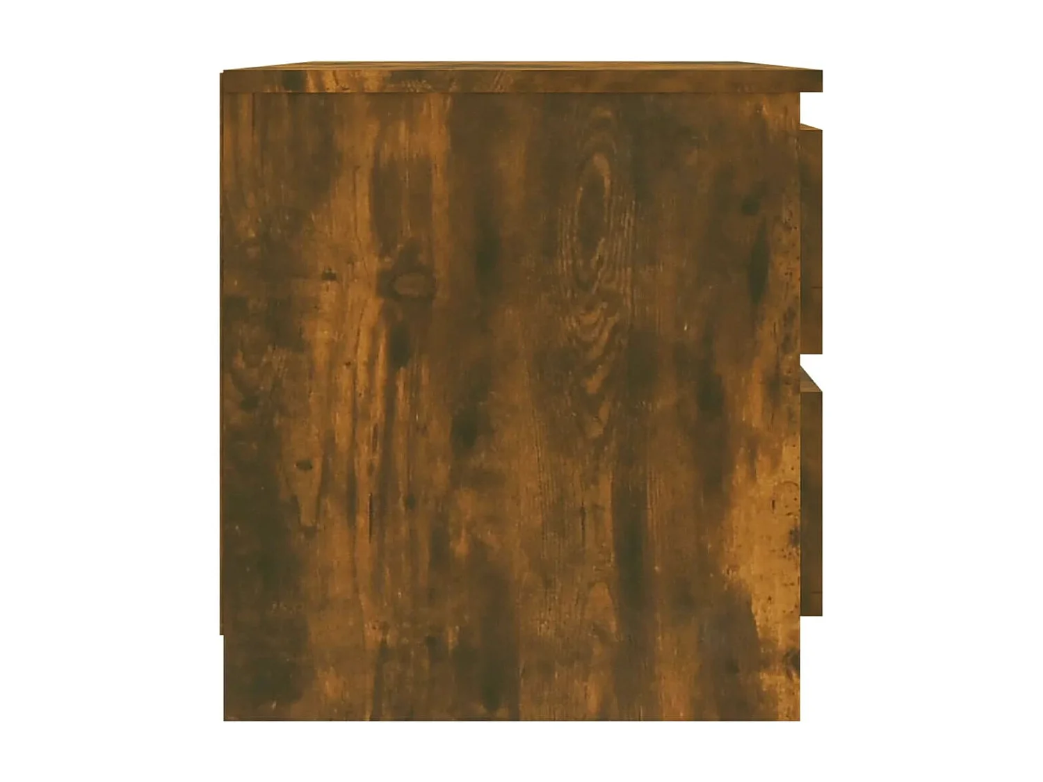 Table de chevet Chêne fumé 50x39x43,5 cm Bois d'ingénierie