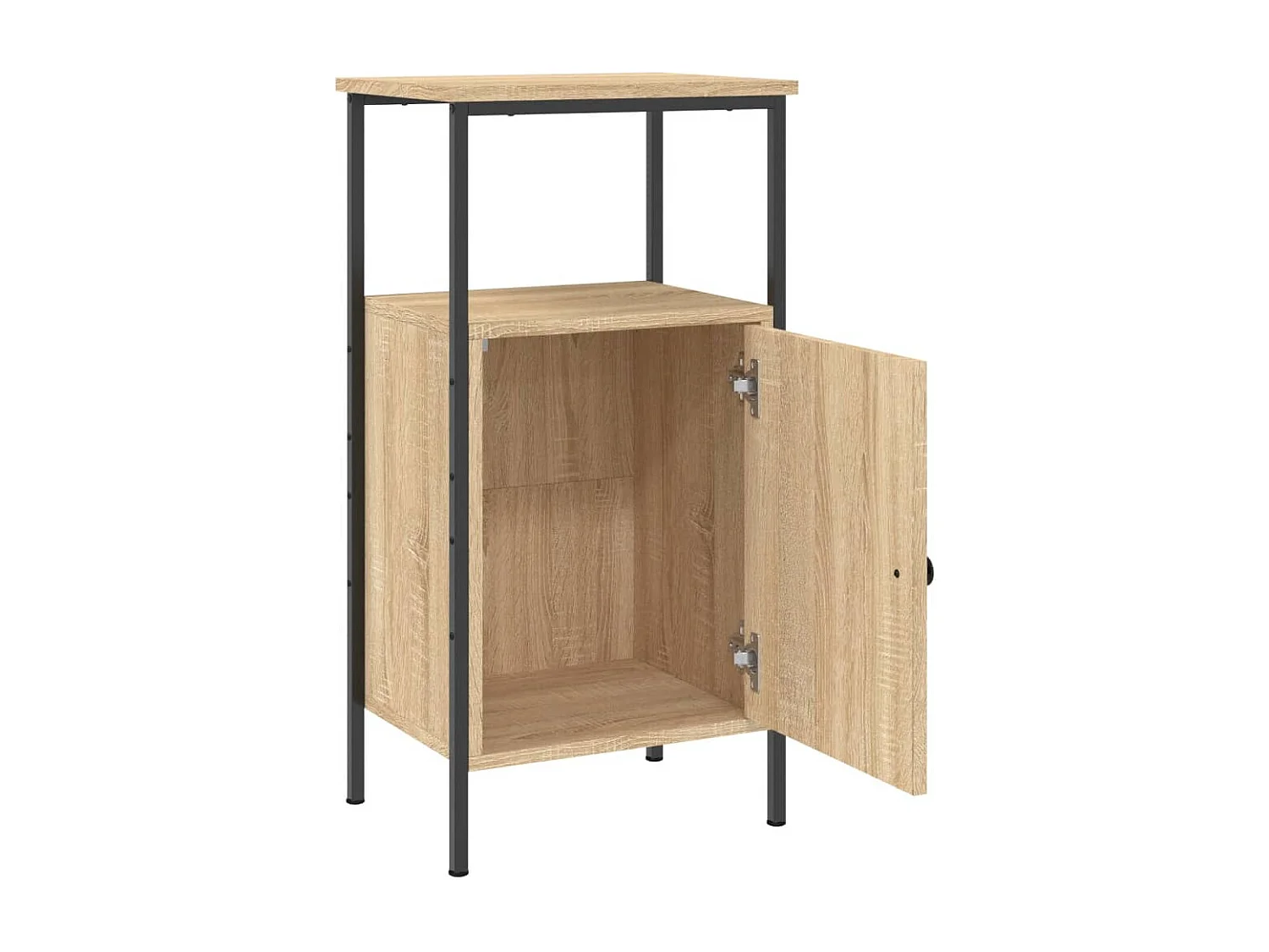 Nachttische 2 Stück Sonoma Eiche 41x31x80 cm Holzwerkstoff