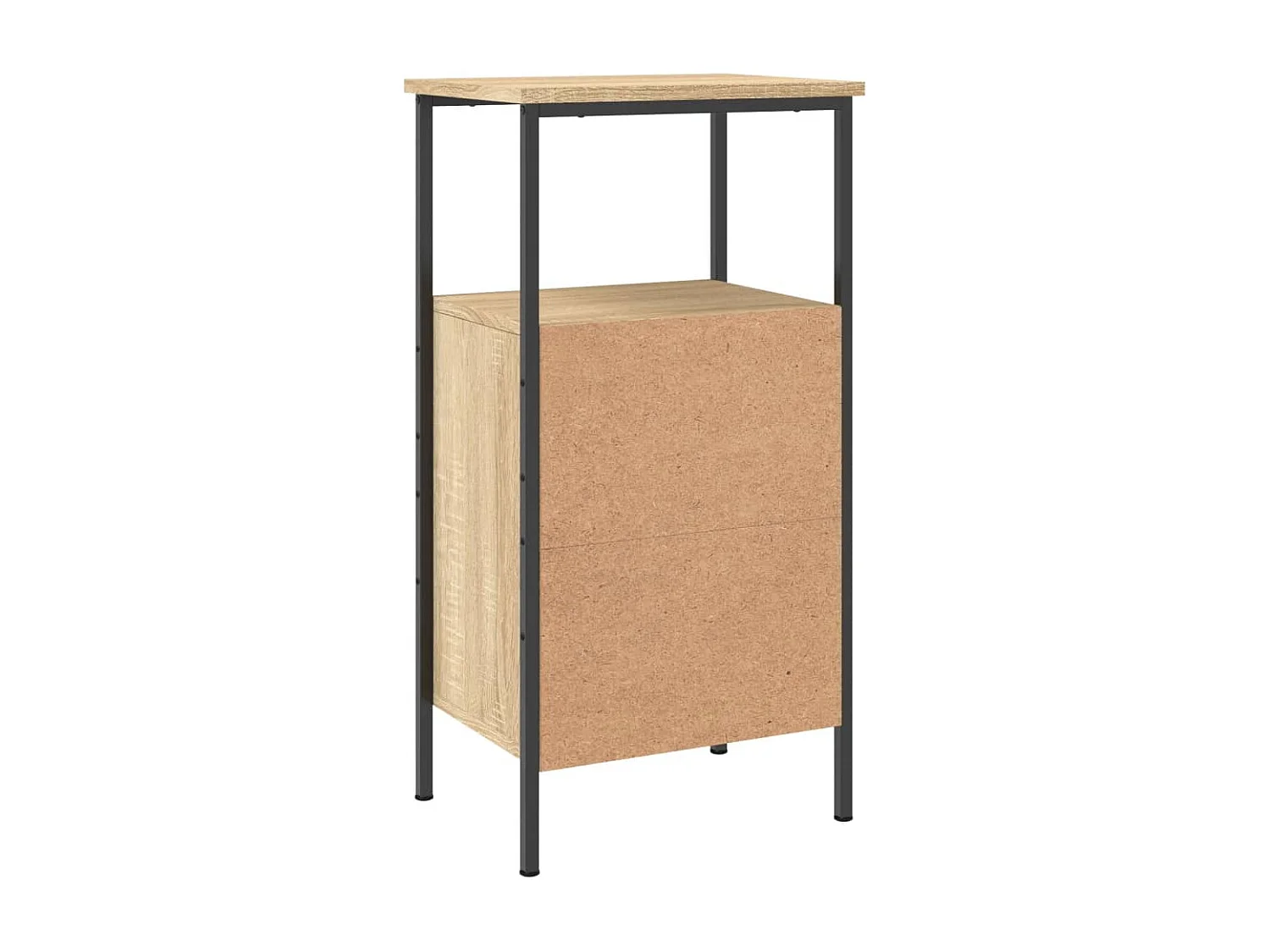 Nachttische 2 Stück Sonoma Eiche 41x31x80 cm Holzwerkstoff