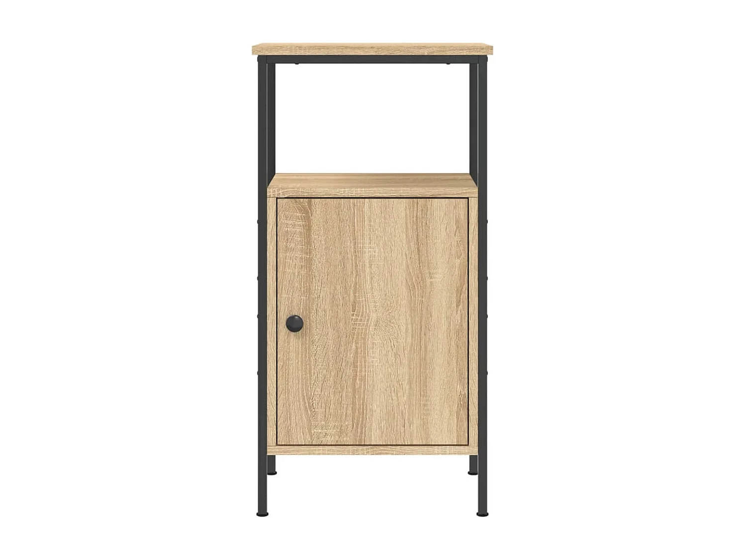 Comodini 2 pezzi rovere sonoma 41x31x80 cm legno ingegnerizzato