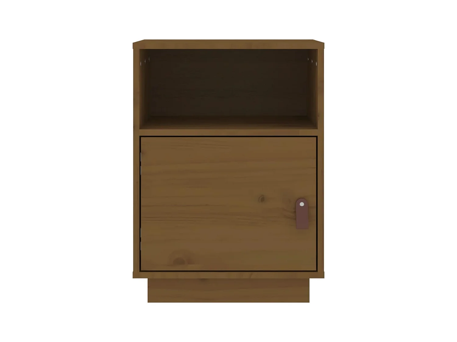 Honingbruin nachtkastje 40x34x55 cm massief grenenhout