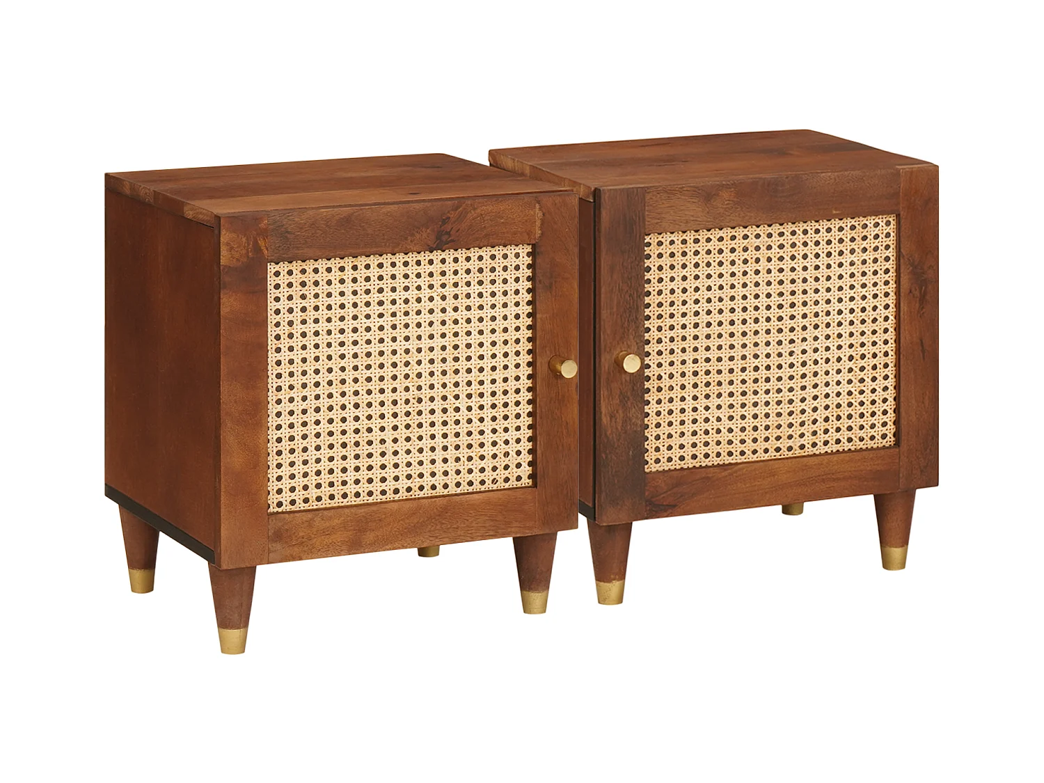 Tables de chevet 2 pcs 40 x 33.5 x 46 cm