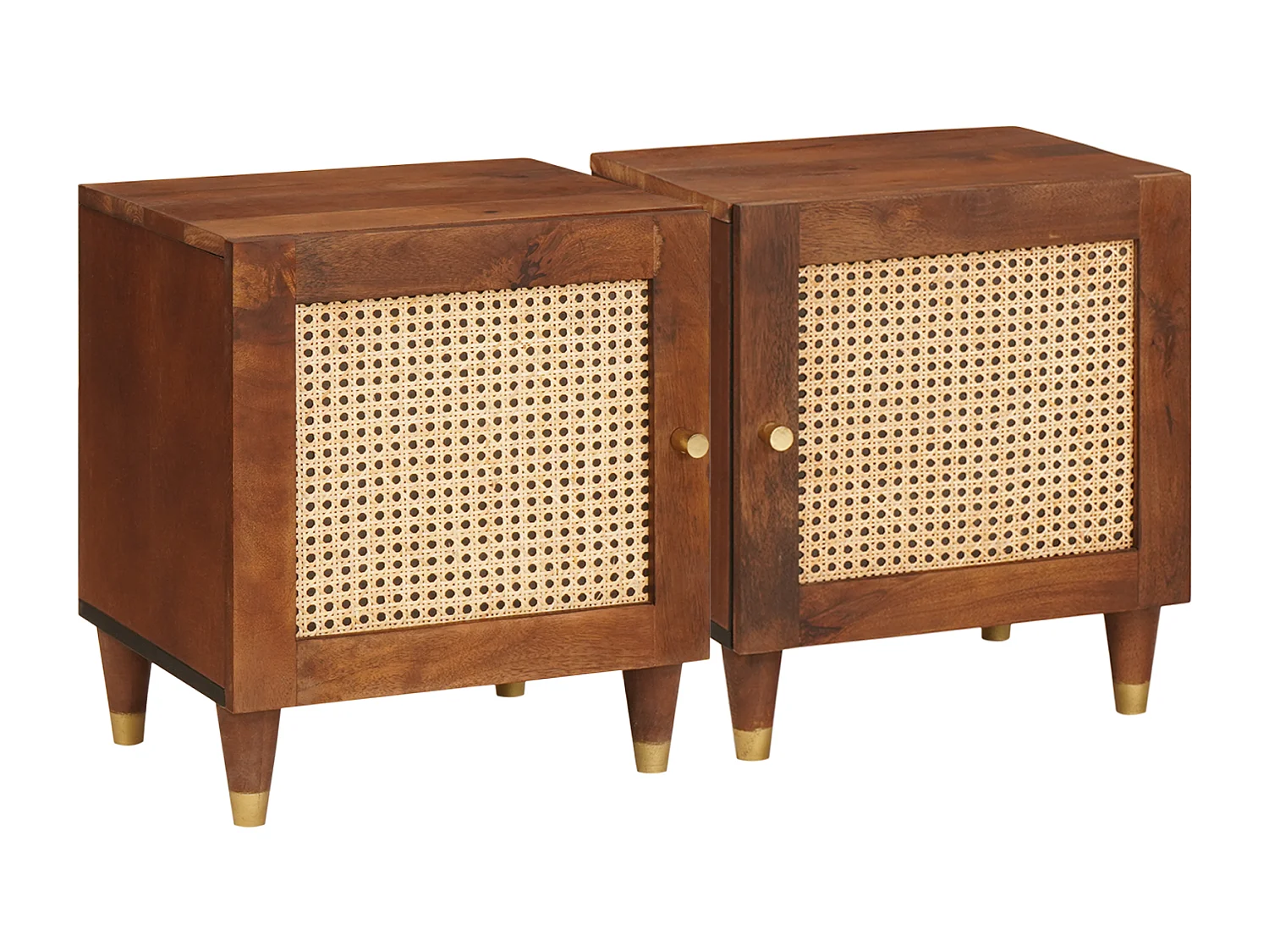 Tables de chevet 2 pcs 40 x 33.5 x 46 cm