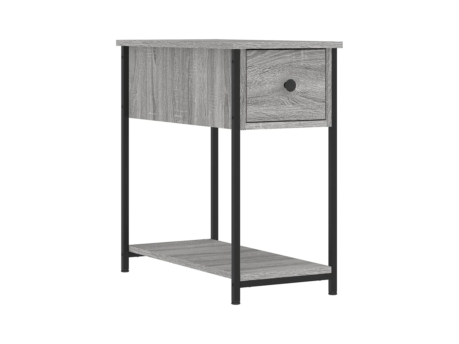 Mesitas de noche 2 piezas gris sonoma 30x60x60cm madera de ingeniería