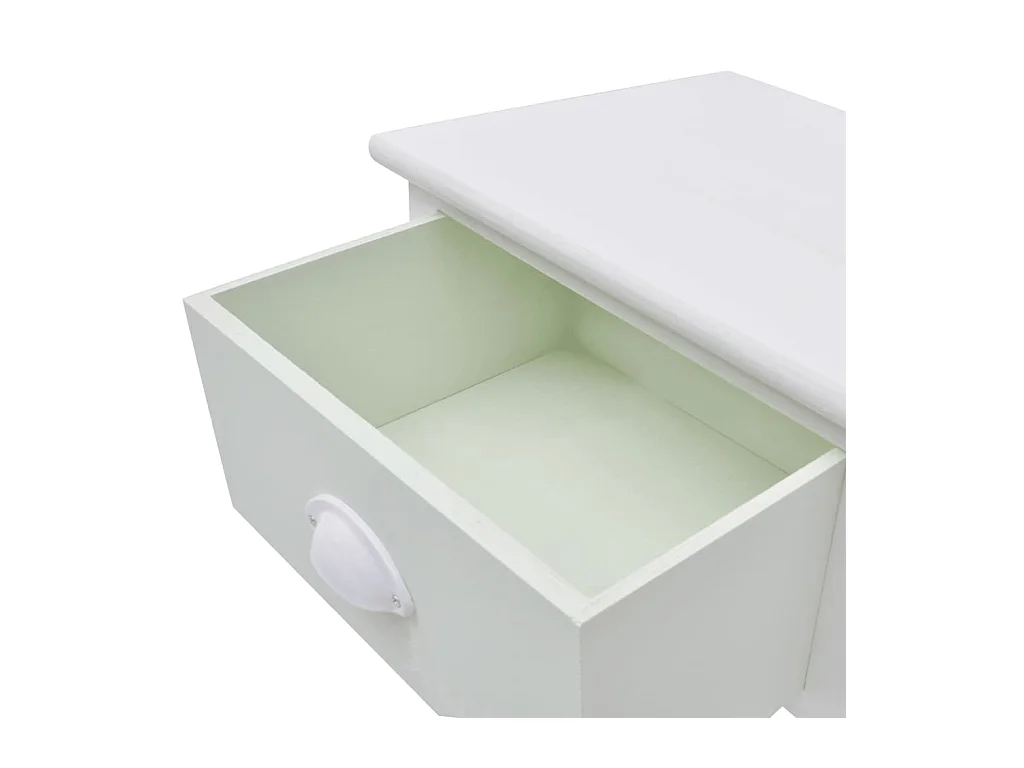 Nachtkastje in Franse stijl, 2 stuks hout