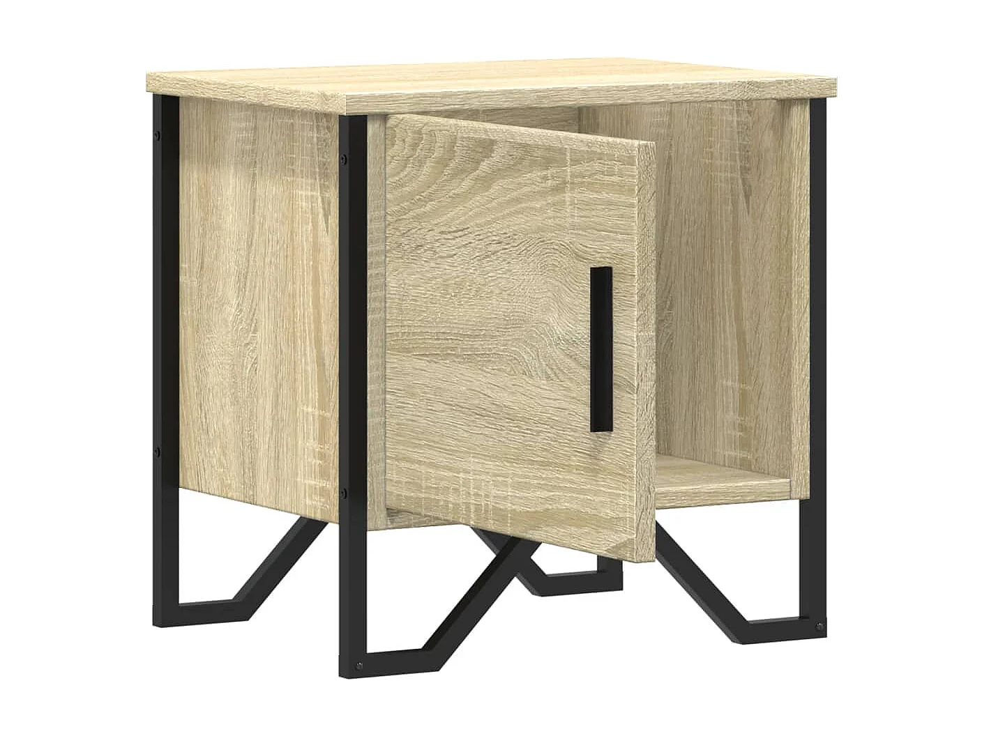 Comodini 2 pz Rovere Sonoma 40 x 30 x 40 cm Truciolato