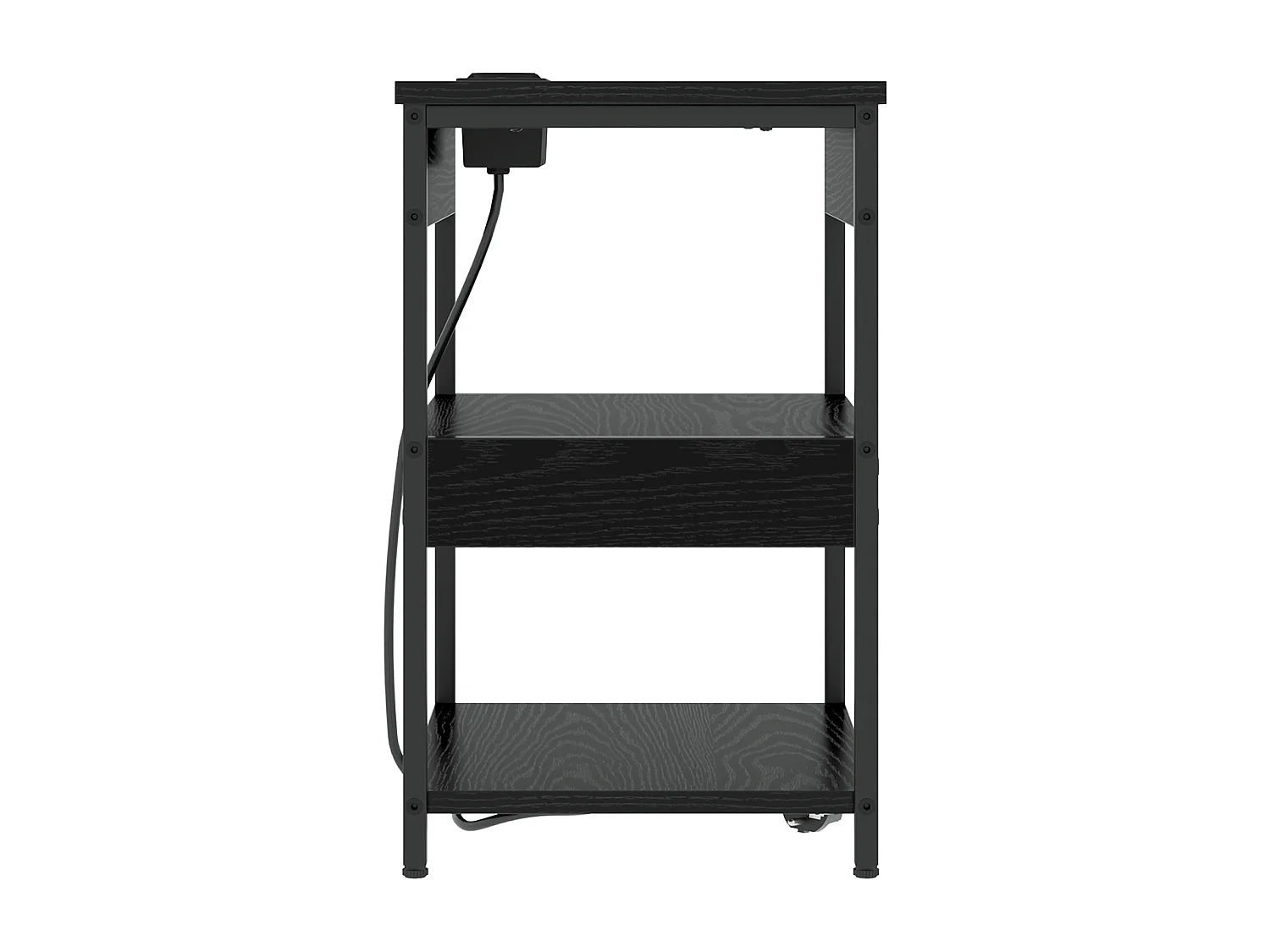 Armoires de chevet 2 pcs Chêne noir 41 x 31 x 51 cm