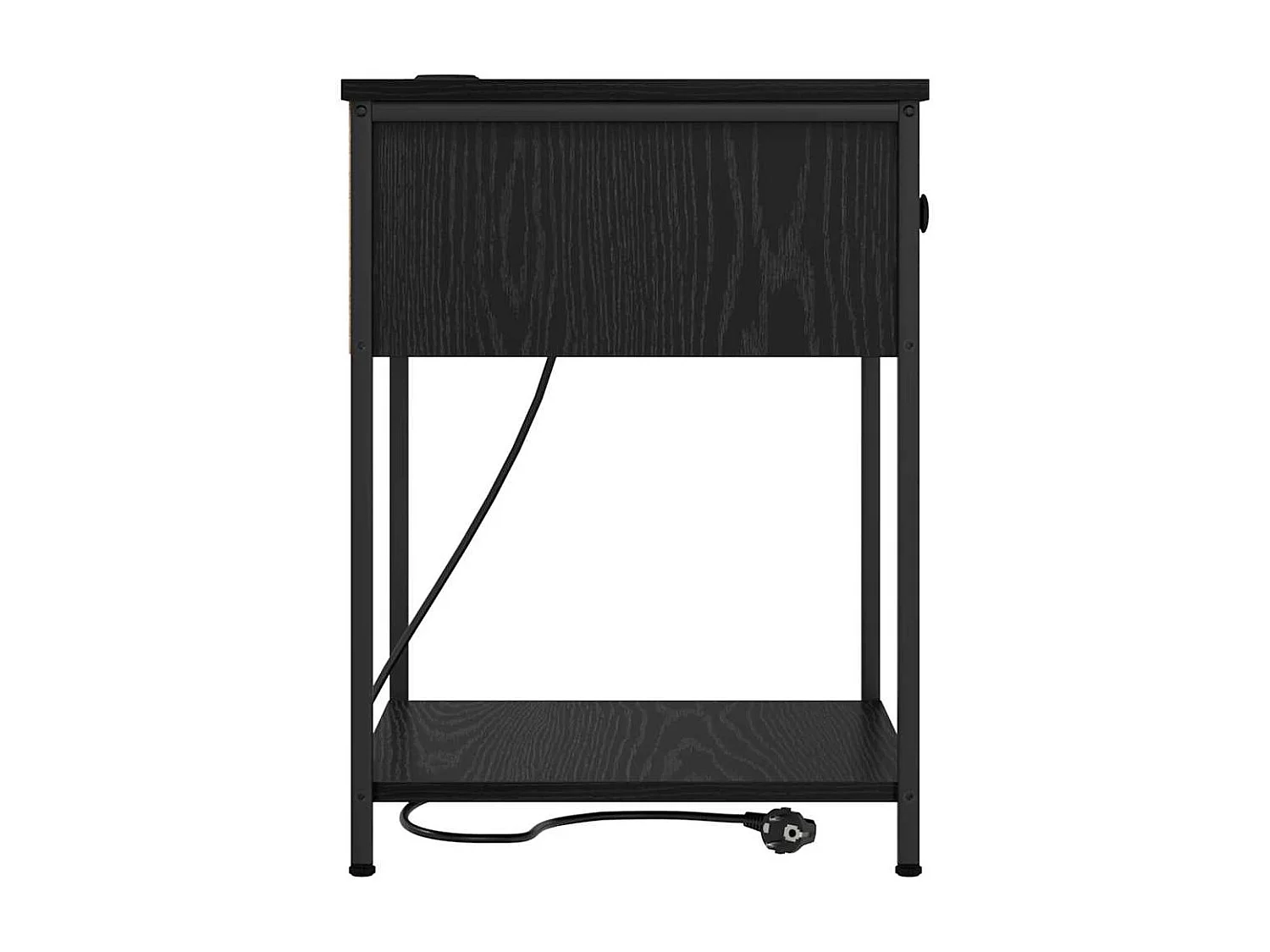 Cabinet de chevet Chêne noir 42 x 41 x 56 cm Bois d'ingénierie