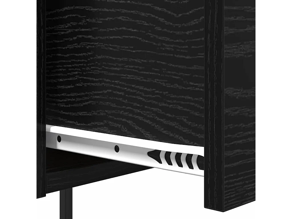 Cabinet de chevet Chêne noir 42 x 41 x 56 cm Bois d'ingénierie