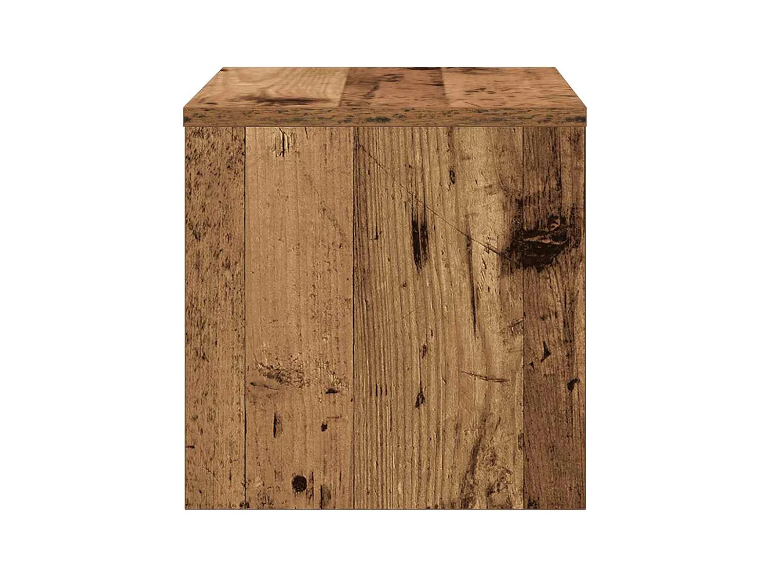 Cabinet de chevet Bois ancien 40 x 30 x 30 cm Bois d'ingénierie