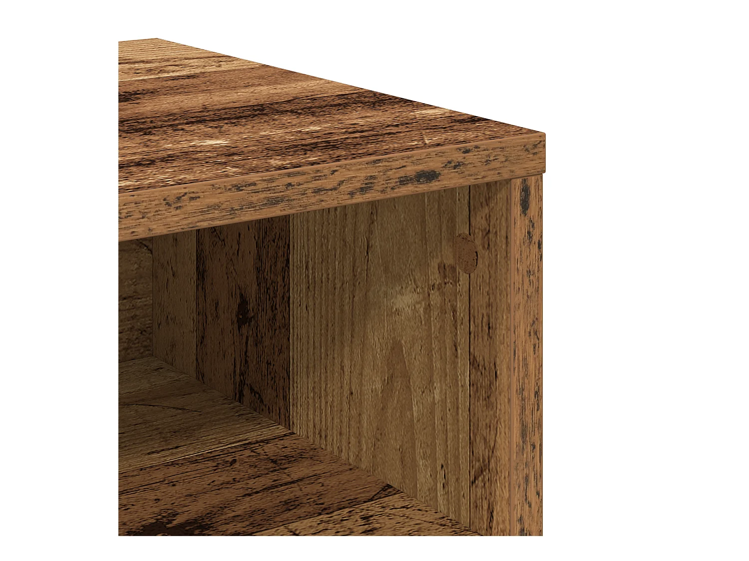 Cabinet de chevet Bois ancien 40 x 30 x 30 cm Bois d'ingénierie