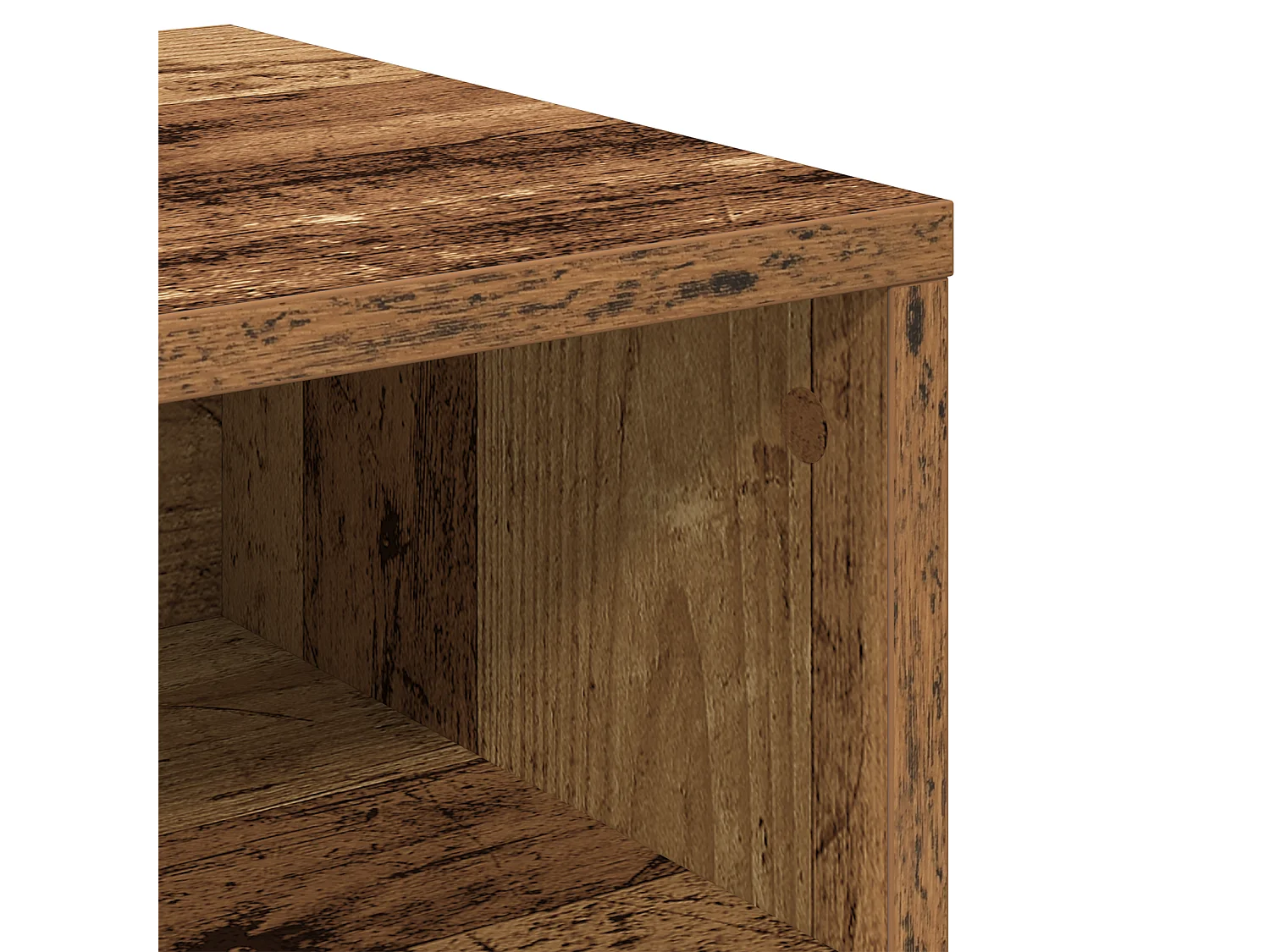 Cabinet de chevet Bois ancien 40 x 30 x 30 cm Bois d'ingénierie